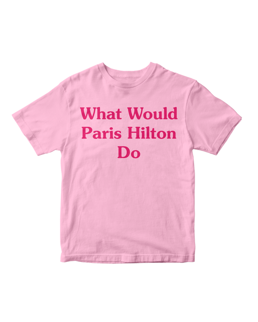 WWPHD? BABY PINK BABY TEE