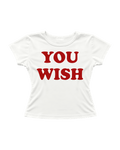 YOU WISH CROP TEE