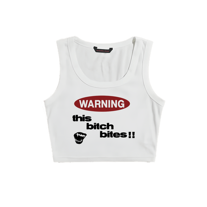 WARNING!! WHITE TINY TANK