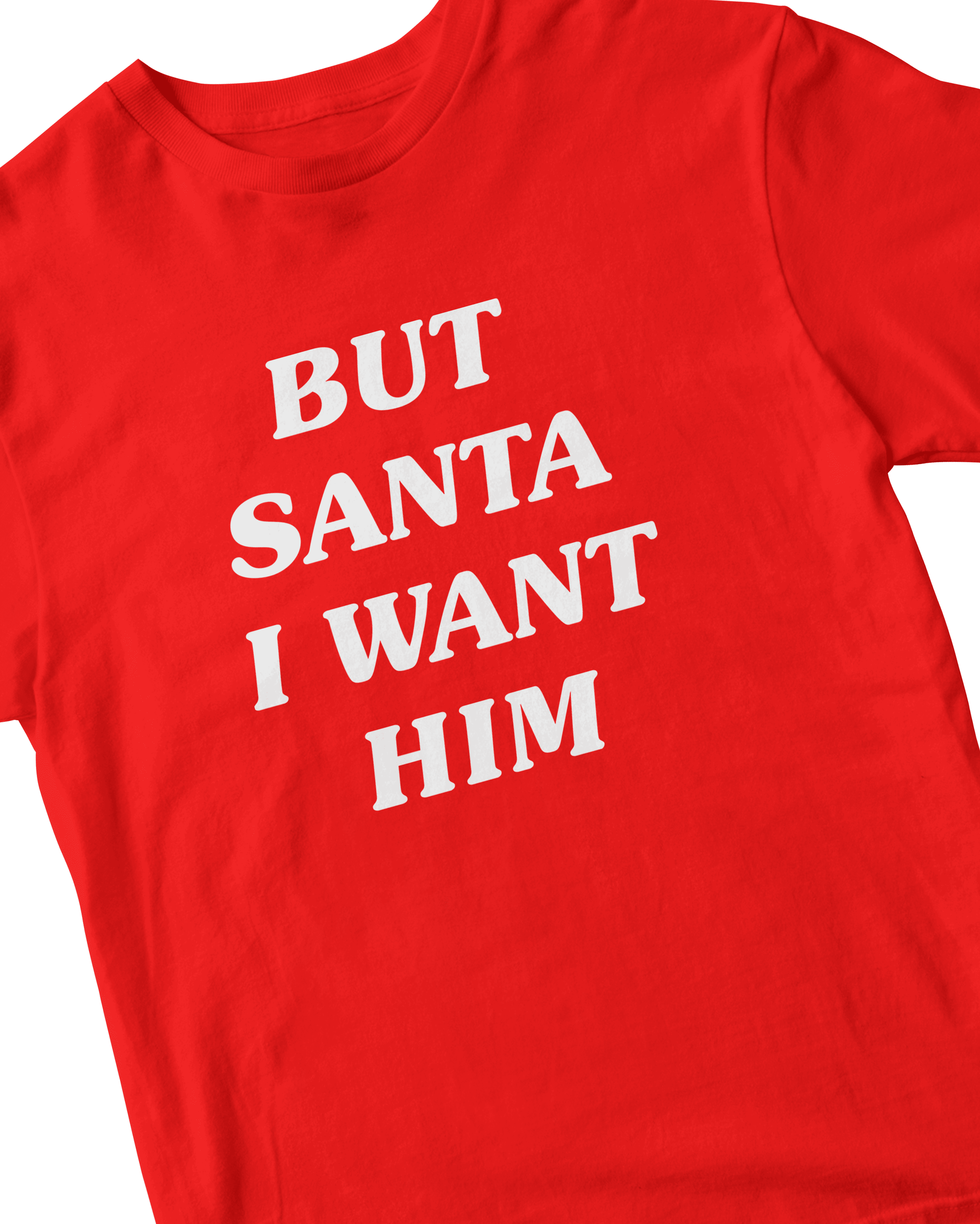 BUT SANTA I WANT HIM BABY TEE