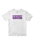 SITUATIONSHIP SURVIVOR BABY TEE