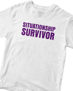 SITUATIONSHIP SURVIVOR BABY TEE