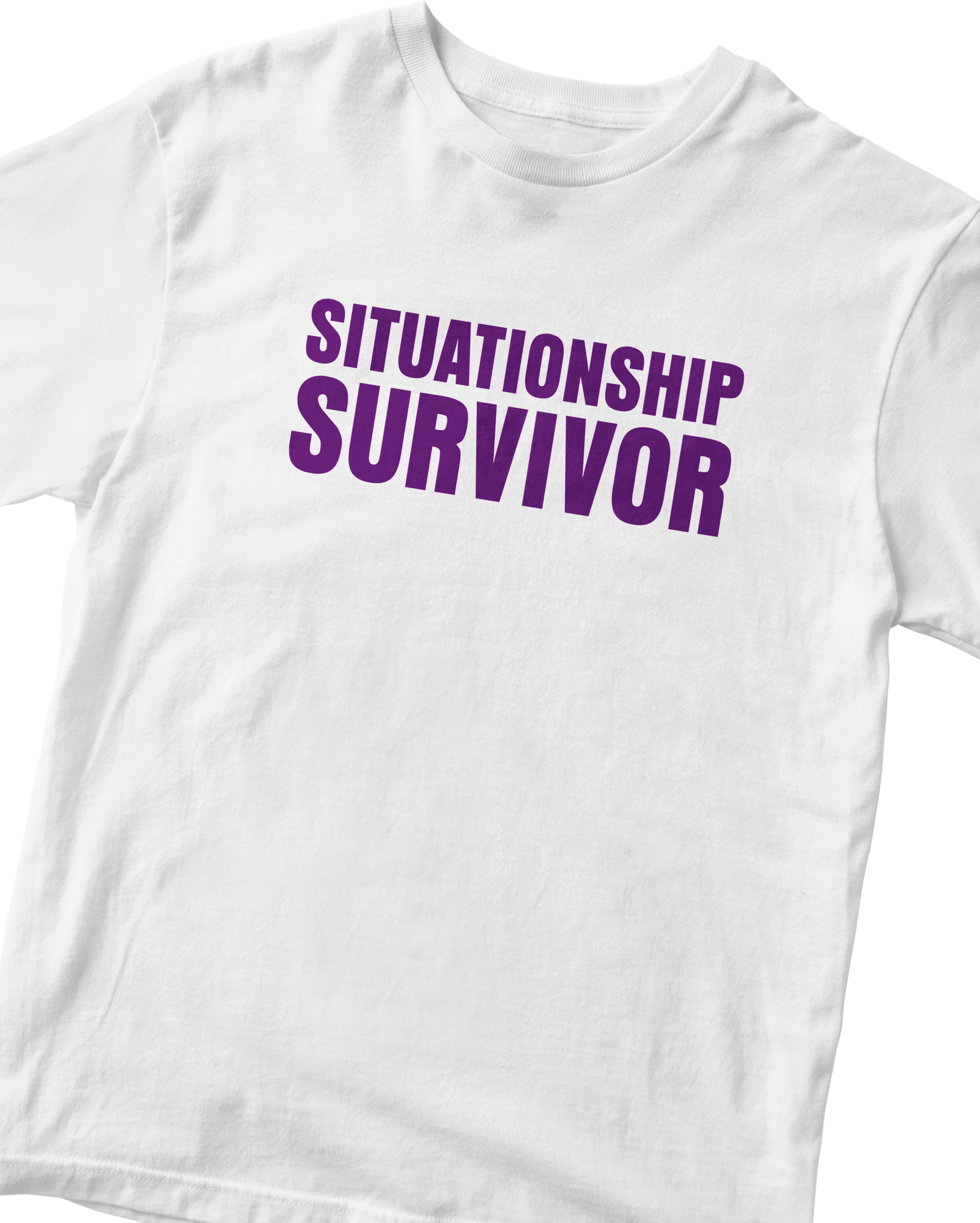 SITUATIONSHIP SURVIVOR BABY TEE