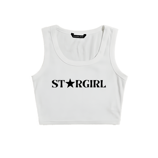 STARGIRL WHITE TINY TANK