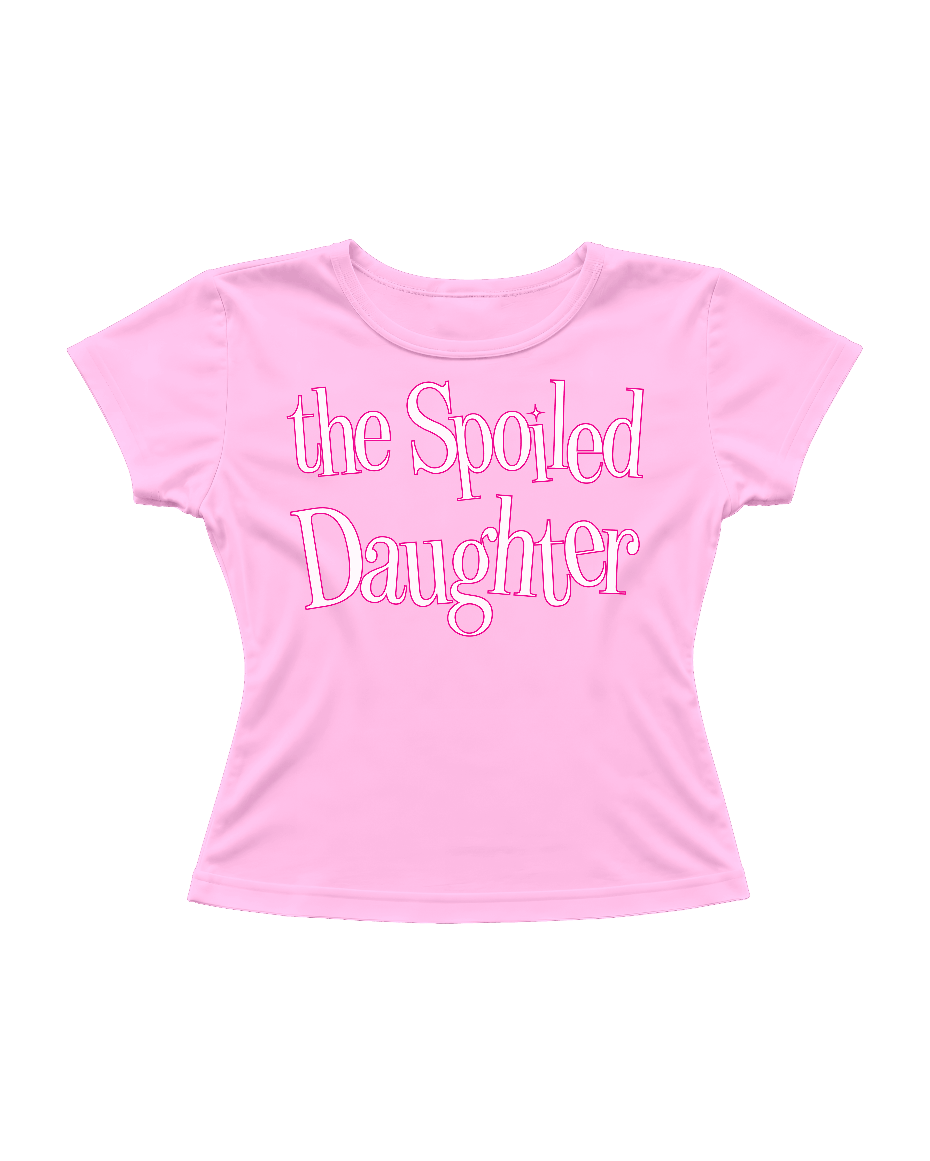 SPOILED DAUGHTER CROP TEE